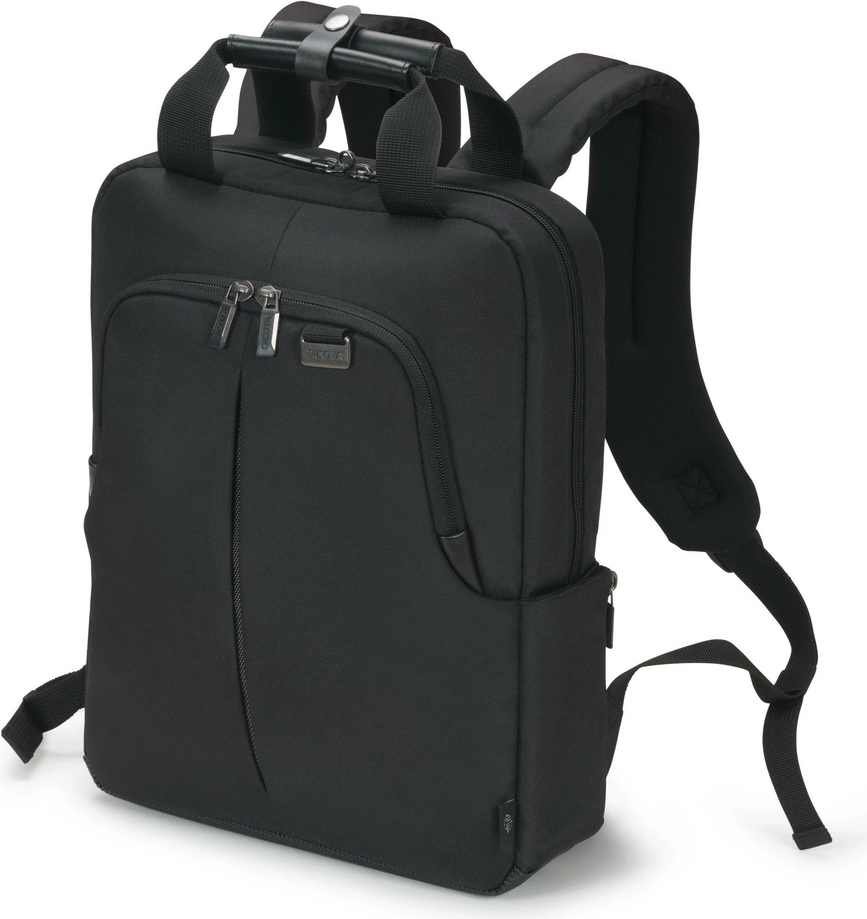 Çantë shpine DICOTA ECO Slim PRO, 14.1", rrip shpatullash, e zezë
