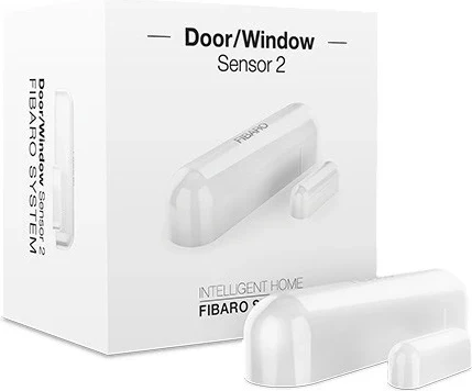 Senzor për dyer & dritare me wireless Fibaro FGDW-002-1 ZW5, i bardhë 