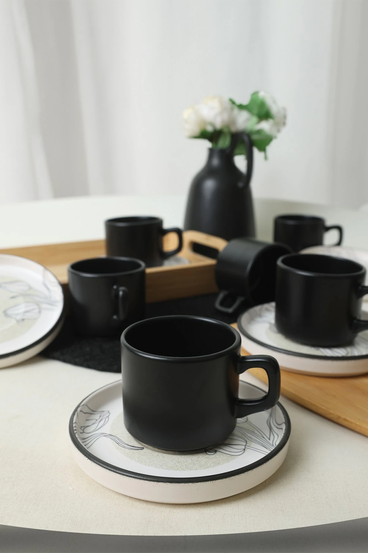 Set filxhanash kafeje (12 copë), Hermia Concept, X00017410