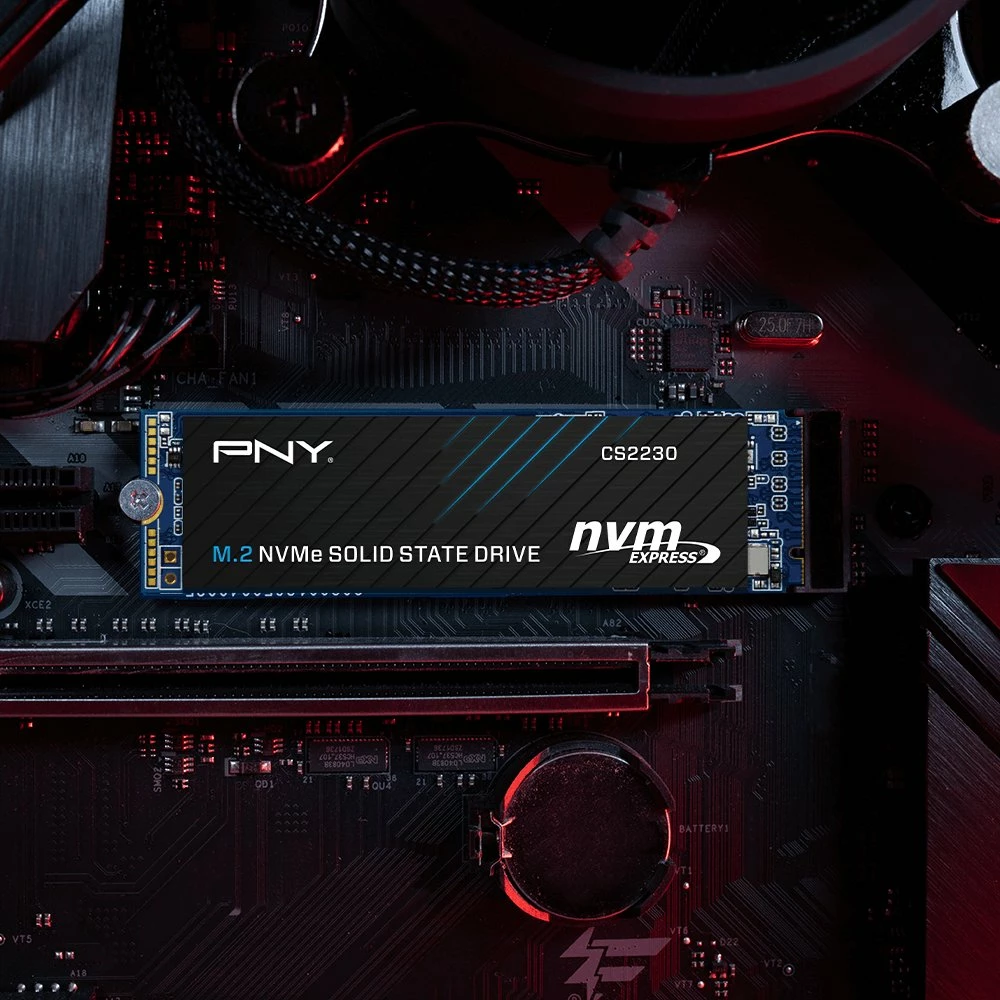 SSD NVMe PNY CS2230 1TB M.2 2280 PCIe Gen3 x4, zi/kaltër