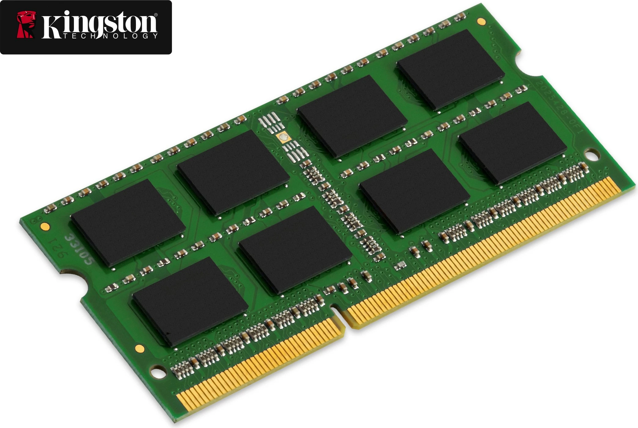 RAM Memorje Kingston 4GB DDR3L 1600MHz SO-DIMM, e zezë, e gjelbër