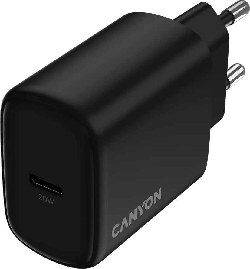Karikues muri CANYON OnCharge 200 20W 1xUSB-C PD/PPS, EU, i zi