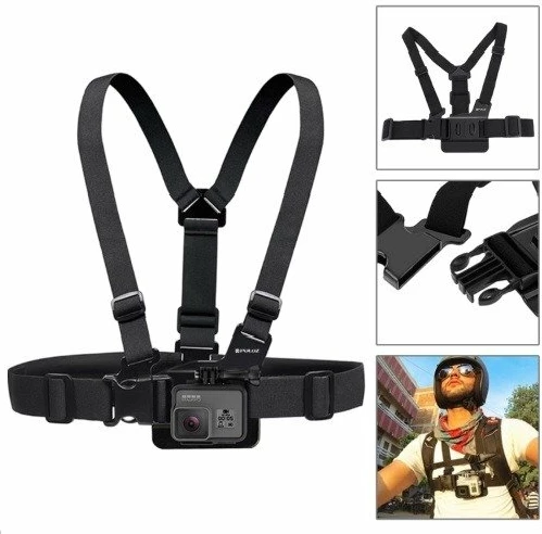 Set aksesorësh për kamera sportive Puluz PKT11, 20 pjesë, universal