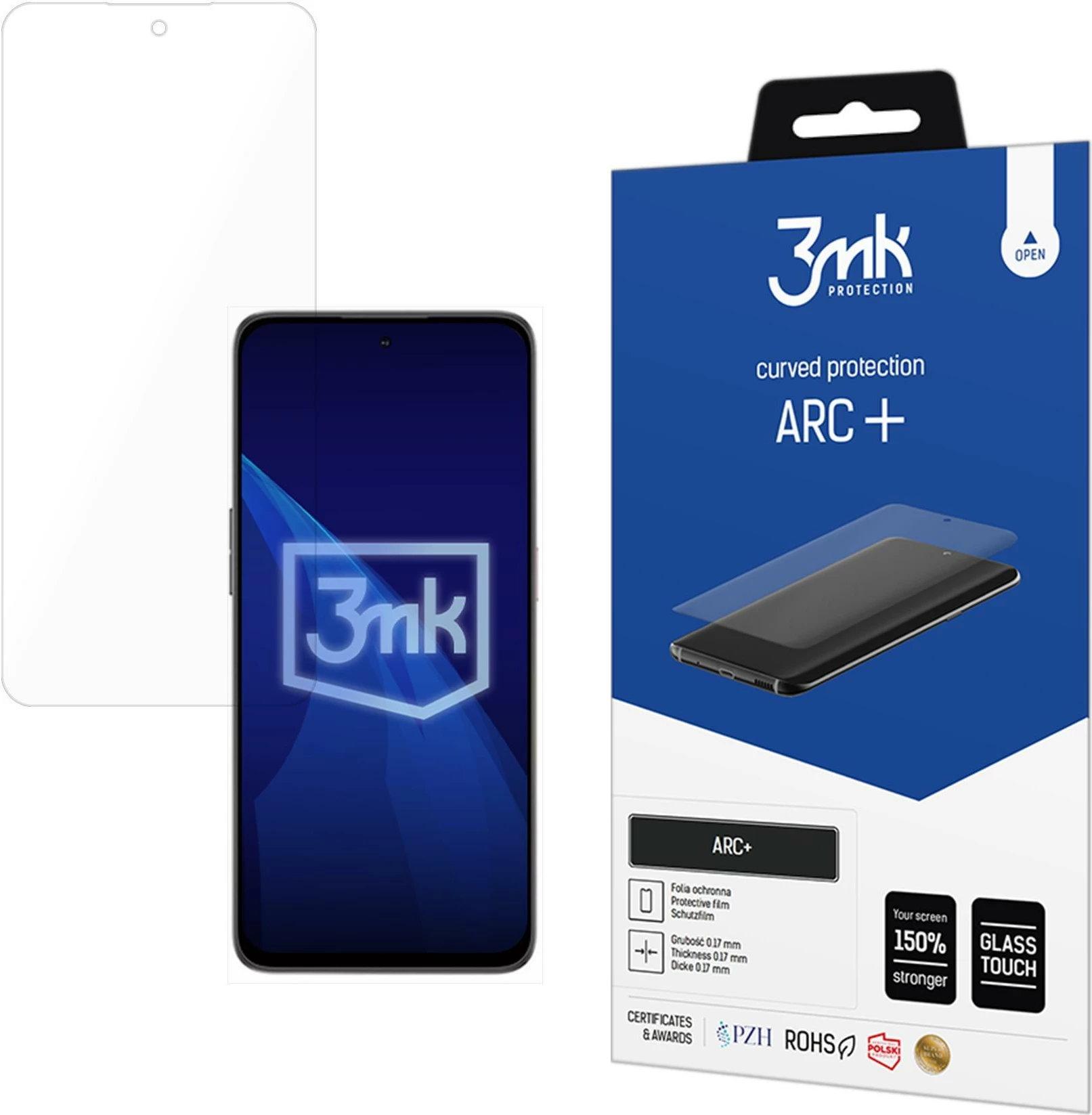 Folje mbrojtëse për ekran, 3mk Protection ARC+, për Nubia Neo 2 5G