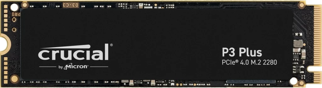 SSD Crucial P3 Plus, 4 TB, M.2, 4800 MB/s