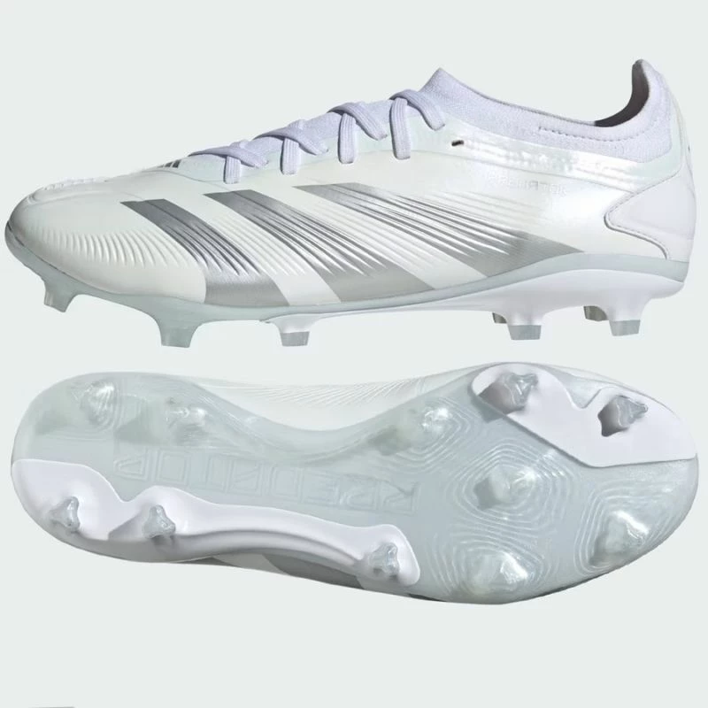 Atlete për futboll adidas Predator Pro FG për meshkuj, të bardha