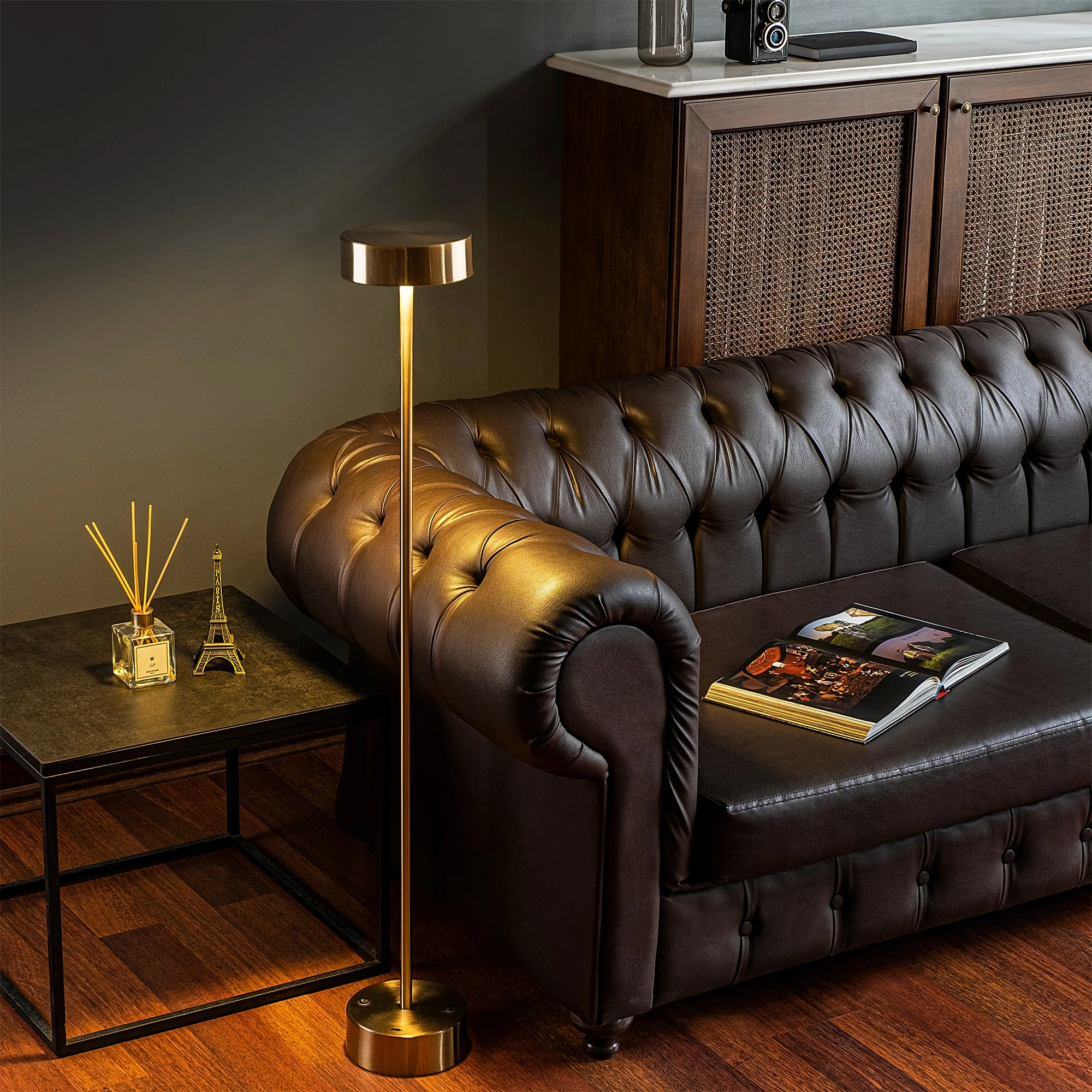 Llambë dyshemeje Opviq, Keyf - 13401, ngjyrë vintage