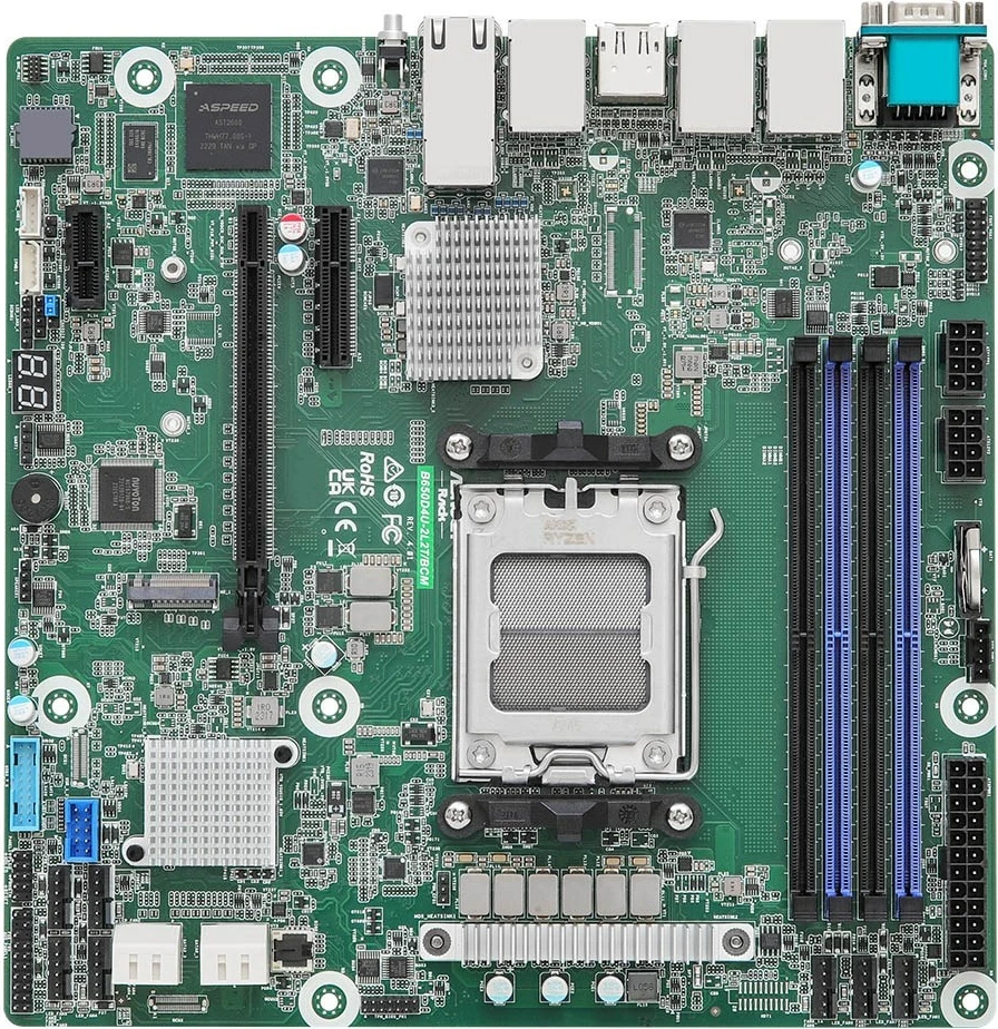 Pllakë amë Asrock B650D4U-2L2T/BCM, Socket AM5, micro ATX