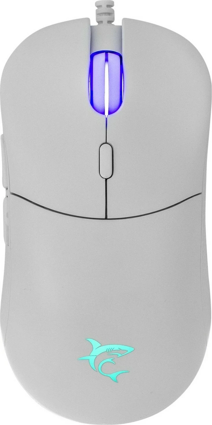 Maus gaming White Shark Bagdemagus GM-5010, 7200 DPI, RGB, i bardhë