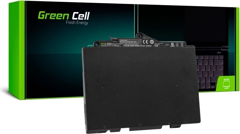 Bateri për laptop Green Cell HP143, 3850mAh, e zezë 