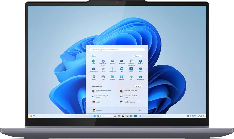 Laptop Lenovo IdeaPad 5 2-in-1 14IRH9, Intel Core i5-13420H, 16GB RAM, 512GB SSD, 14" OLED Touch, Luna Grey