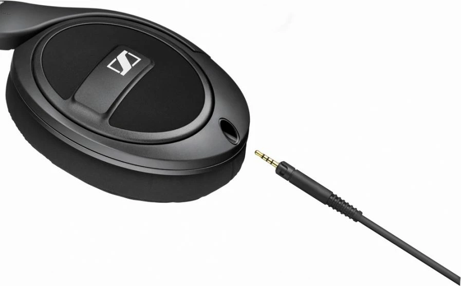 Kufje Sennheiser HD 569 506829 over-ear, closed-back, me kabllo të ndashëm, të zeza
