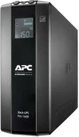UPS APC BR1600MI Back-UPS Pro 1600VA, 8 dalje, AVR, LCD, USB 2.0, e zezë