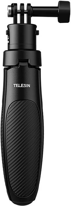 Selfie stick me tripod Telesin S1-MNP-02 për kamera sportive, i zi