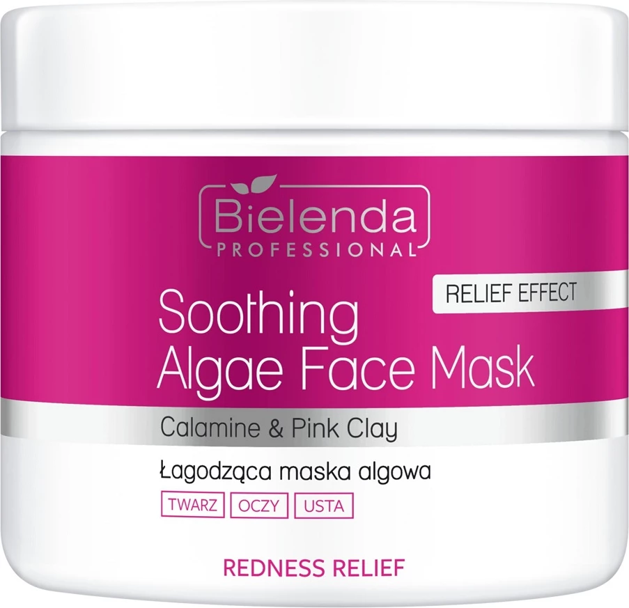 Maskë fytyre Bielenda Professional Redness Relief Soothing Algae për femra 160g