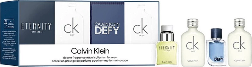 Set Calvin Klein Men's Mini, 3 x 10 ml & 1 x 5 ml