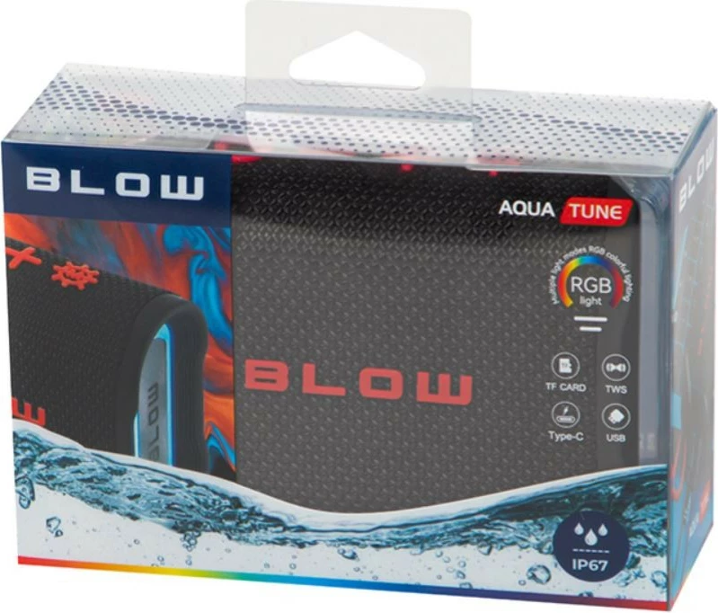 Altoparlant portativ Blow Aqua Tune, Bluetooth 5.3, IP67, 5W, i zi