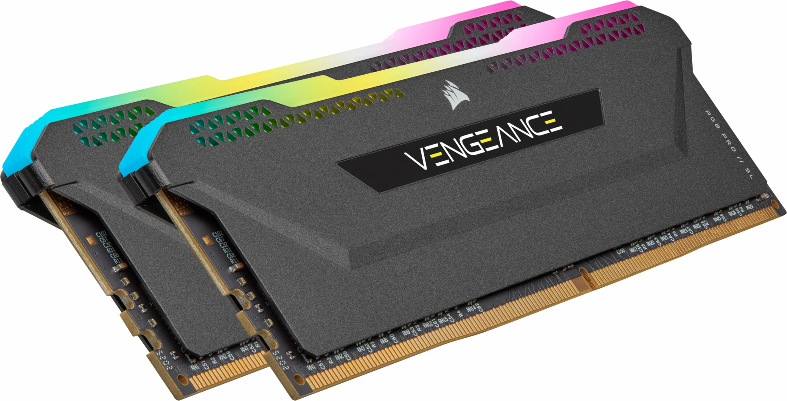RAM Memorje Corsair Vengeance RGB 32GB (2x16GB) DDR4 3200MHz, e zezë