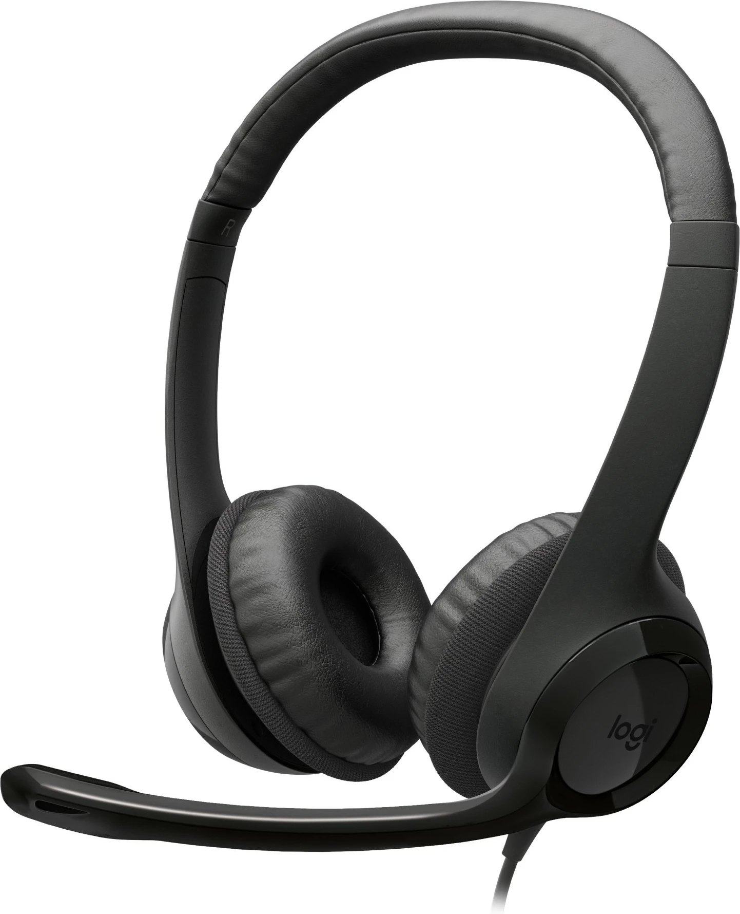 Kufje Logitech H390 USB-C, me mikrofon, të zeza