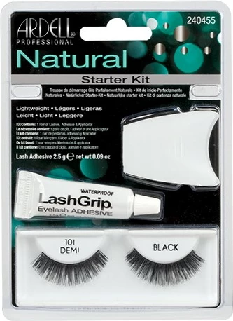 Set për qerpikë të rremë Ardell Natural 101 për femra black 1 copë