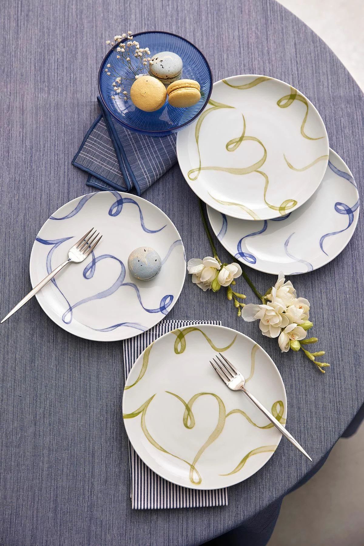 Set për servirje ëmbëlsirash (4 copë), Hermia, 2100002912001