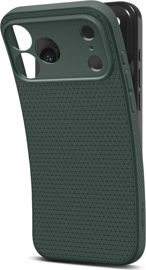 Mbështjellës Spigen Liquid Air për iPhone 17 Pro, Gjelbër