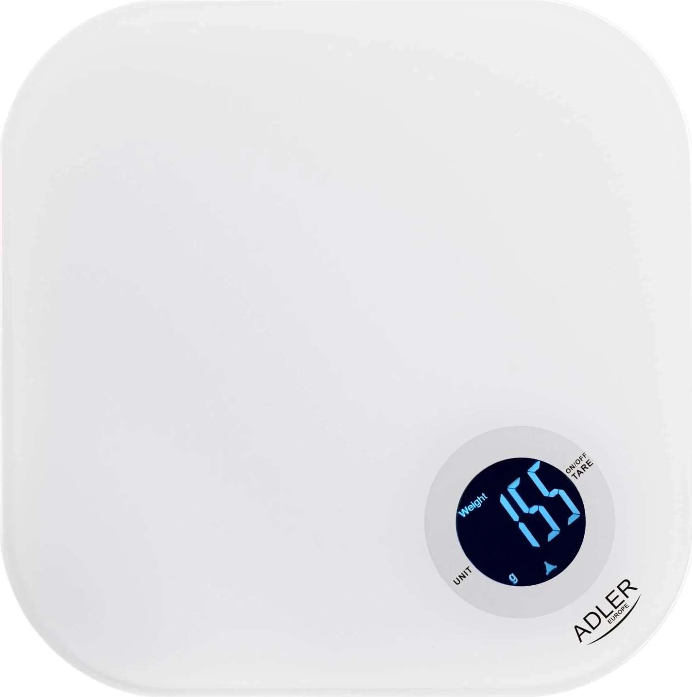 Libra kuzhine Adler AD 3180, elektronike, bardhë