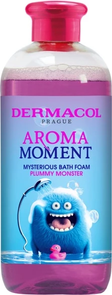 Shkumë për banjë për fëmijë Dermacol Aroma Moment Mysterious Plummy Monster 500ml