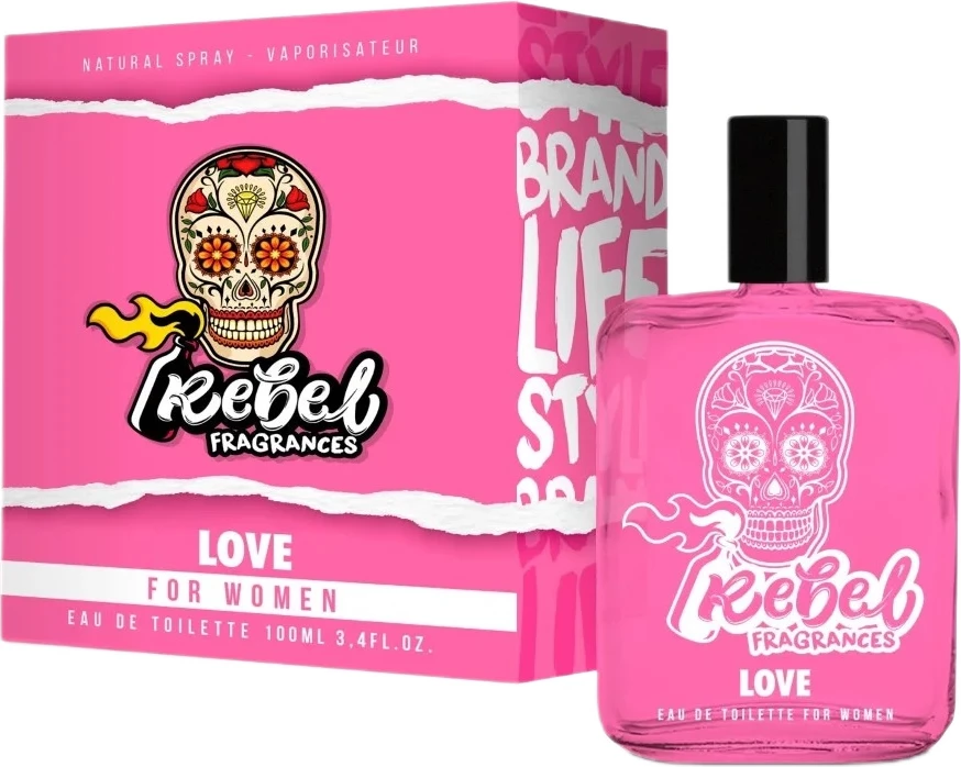 Eau de Toilette për femra Rebel Love, 100ml