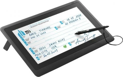 Tabletë grafike Wacom DTK-1660E, 15.6 inç, Full HD, 8192 nivele presioni, e zezë
