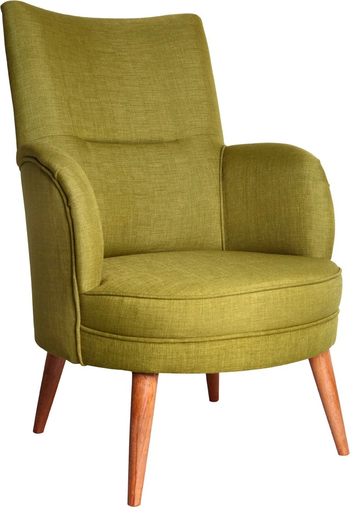 Karrige Wing Atelier del Sofa, Victoria, ngjyrë jeshile kikiriku