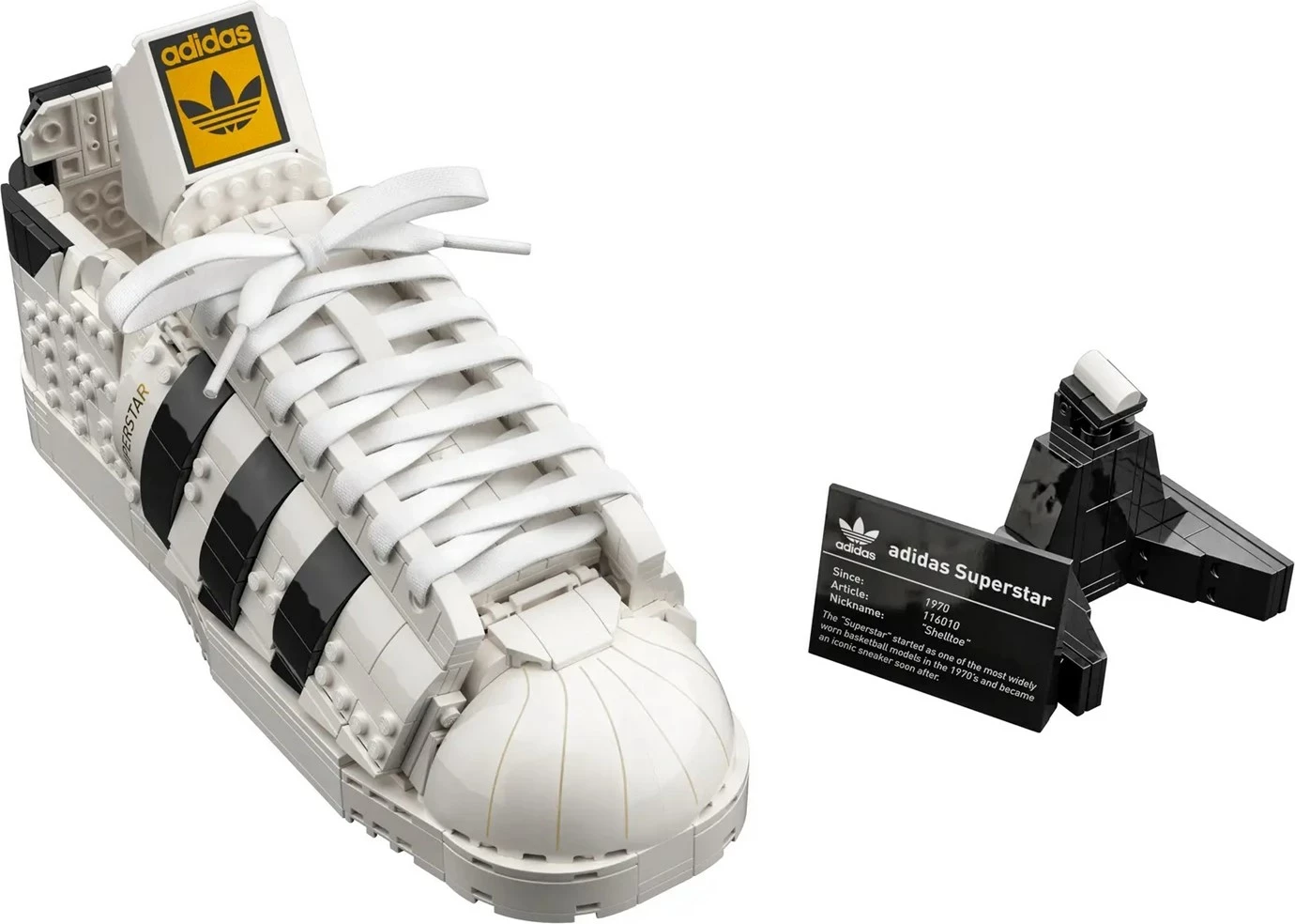 Set LEGO Adidas Originals Superstar, 731 pjesë