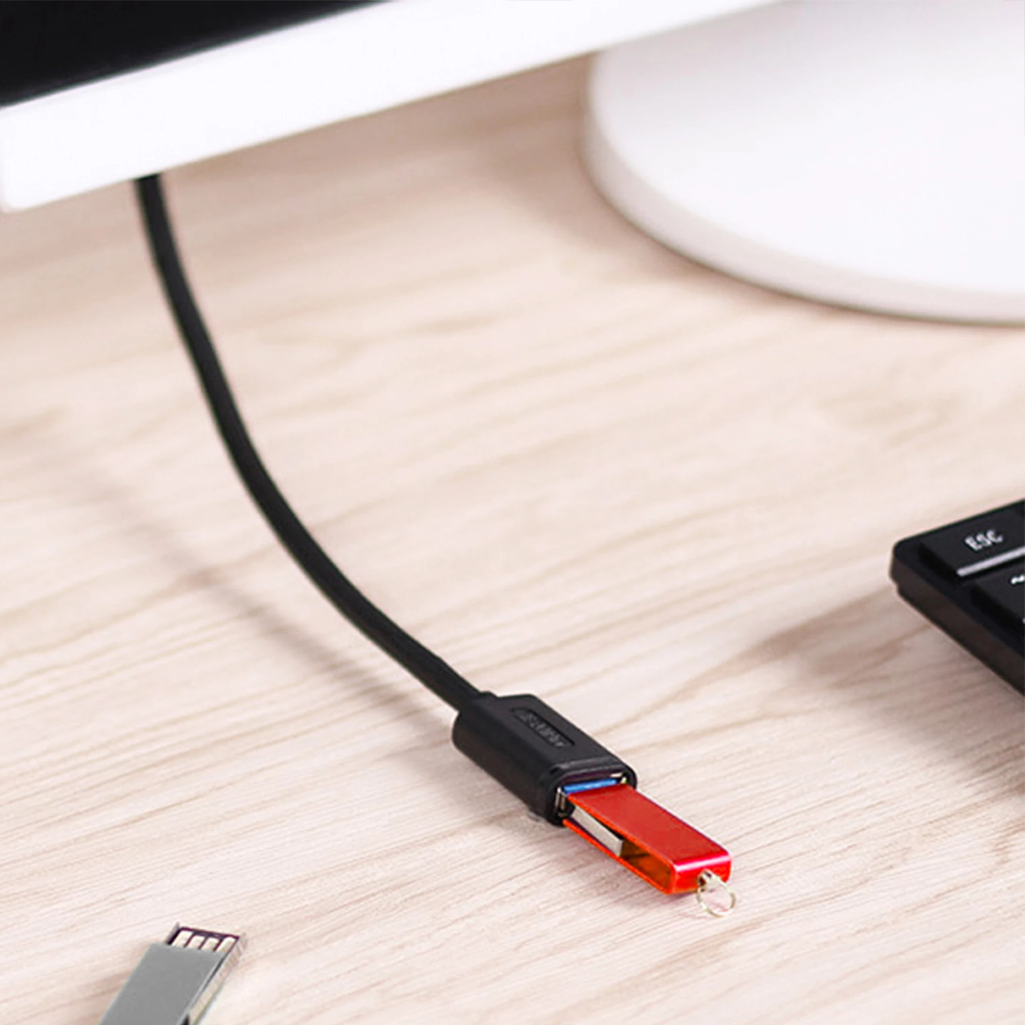 Kabllo zgjatues USB-A në USB-A Unitek Y-C457GBK, 1 m, USB 3.0, male-female, e zezë