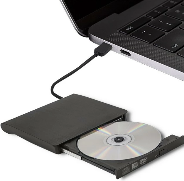 DVD-RW i jashtëm Qoltec 51857, USB 3.0, i zi