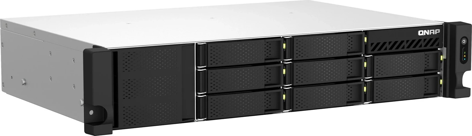 Server NAS QNAP TS-864EU-8G, Rack (2U), 16 GB, iSCSI LUN, HDMI, LAN, Zi