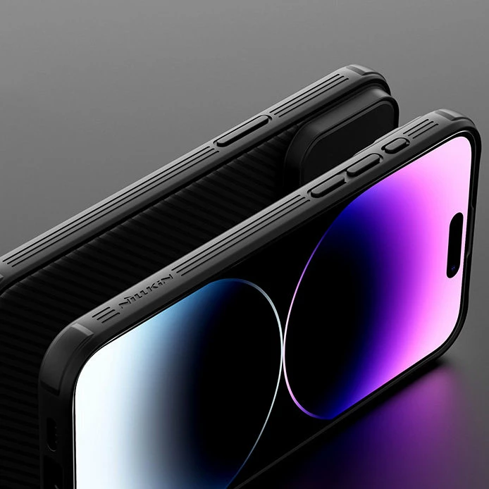 Mbështjellës Nillkin CamShield Pro Magnetic për iPhone 15 Plus, me mbrojtës kamere, Gjelbër