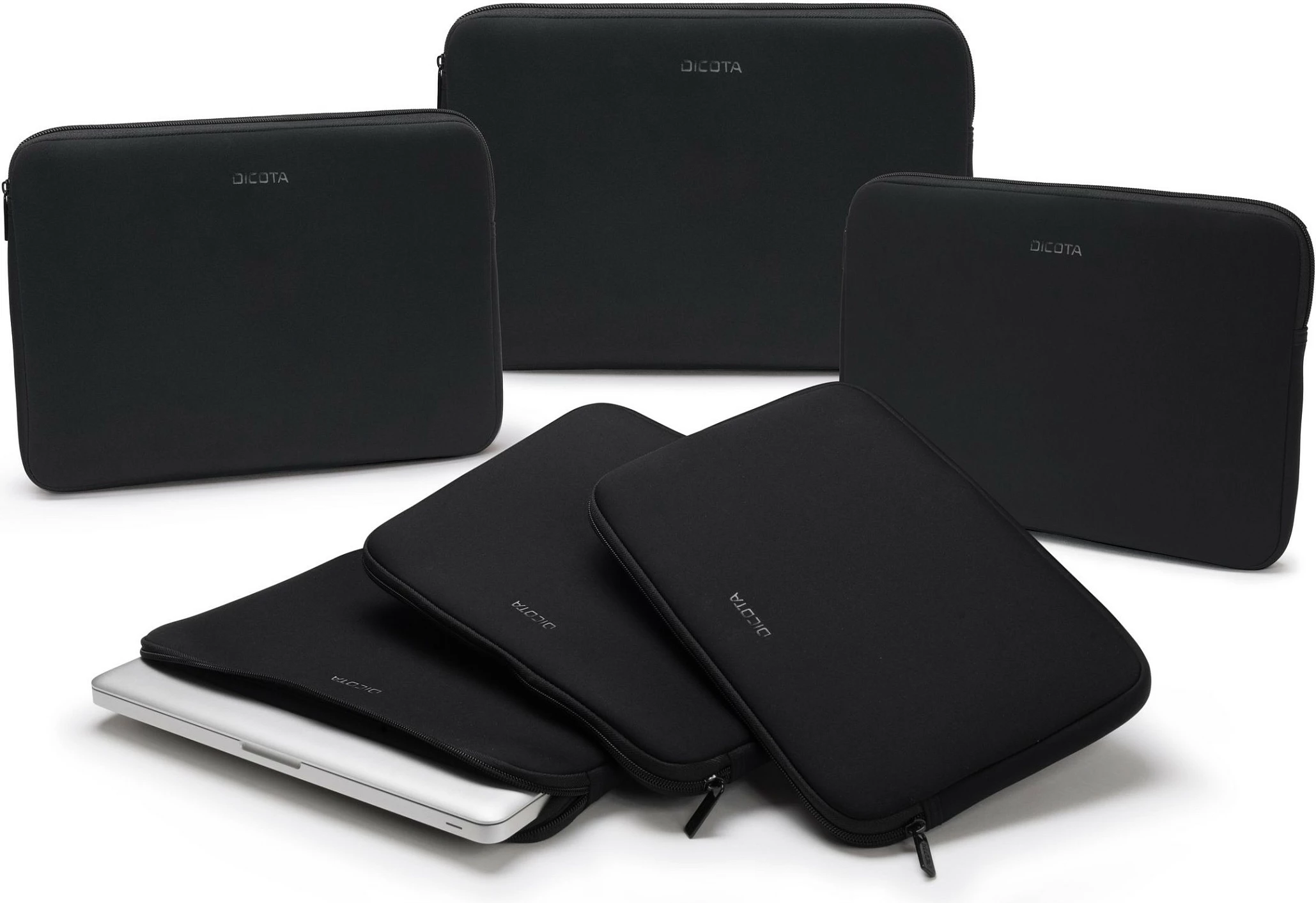 Mbështjellës laptopi DICOTA PERFECT 10-11.6", neoprene, i zi