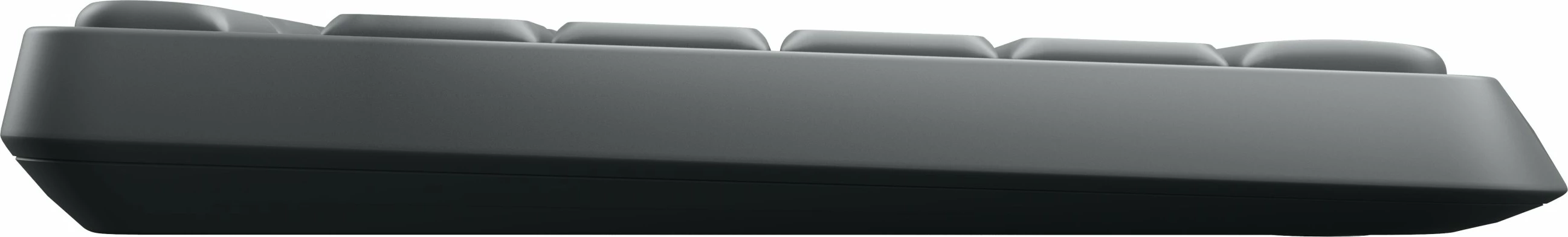 Komplet tastierë dhe maus Logitech MK235, Full-size (100%), Wireless, USB, QWERTZ, Gri, Maus përfshirë