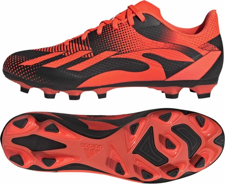 Atlete futbolli adidas meshkuj, portokalli