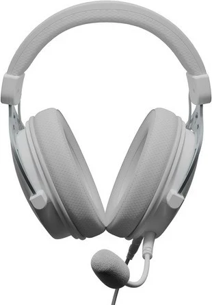 Kufje Genesis Toron 531, me mikrofon të ndashëm, për lojtarë, të bardha