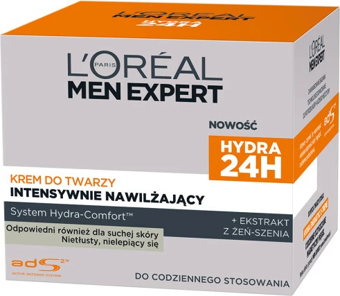 Krem fytyre për meshkuj L'Oreal Paris Men Expert Hydra 24H, 50ml