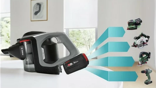 Fshesë me korrent Bosch Serie 8 BSS825MULT, 2-në-1, pa qese, Gri