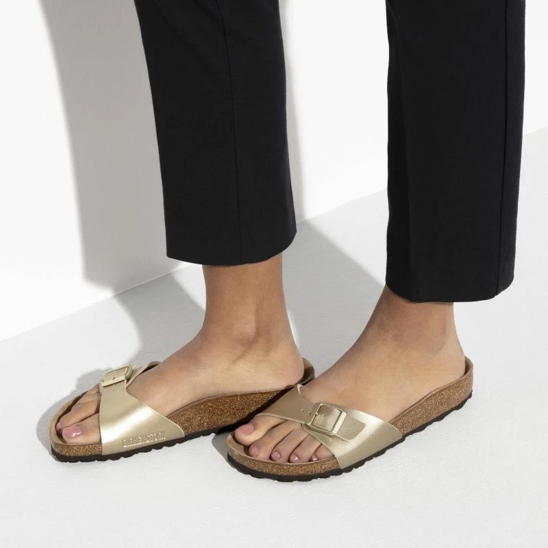 Flip-flop për femra Birkenstock, të arta