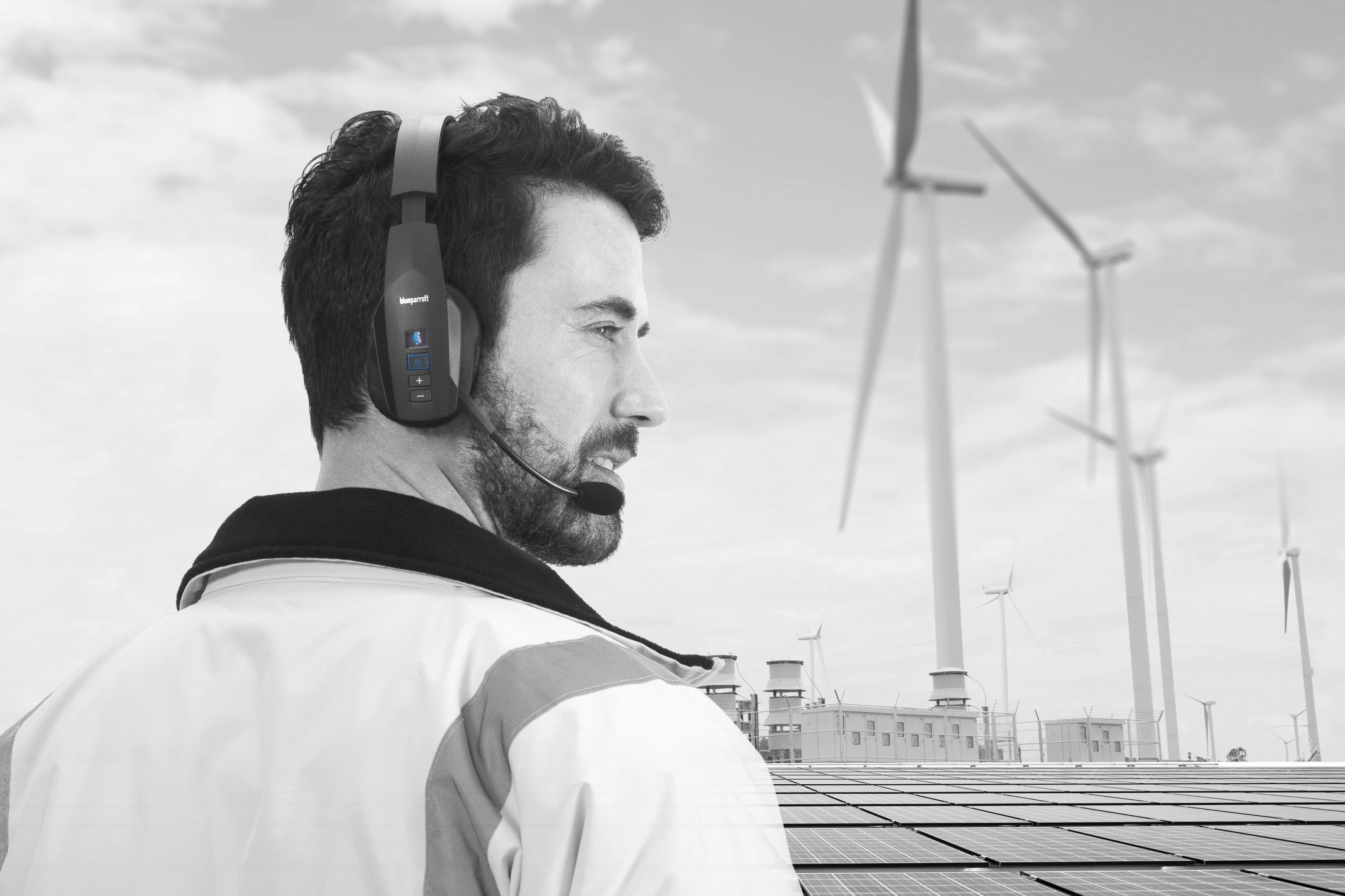 Kufje Jabra BlueParrott B450-XT Bluetooth, e zezë