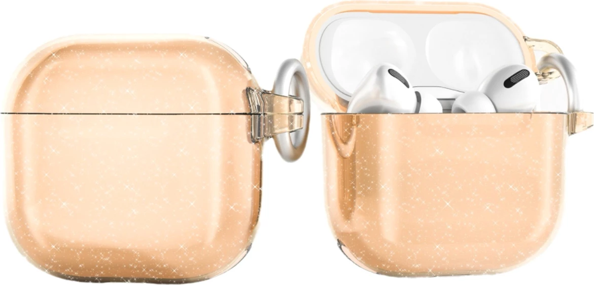 Mbështjellës Hurtel Glitter për AirPods 4, Ari