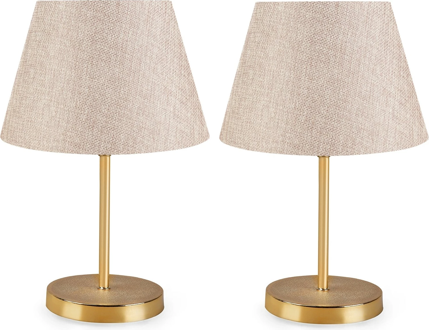 Set llamba tavoline (2 copë), Opviq, AYD - 2337, ngjyrë krem