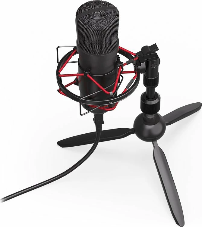 Mikrofon Endorfy Solum T (EY1B002) USB, kardioid, me tripod, i zi
