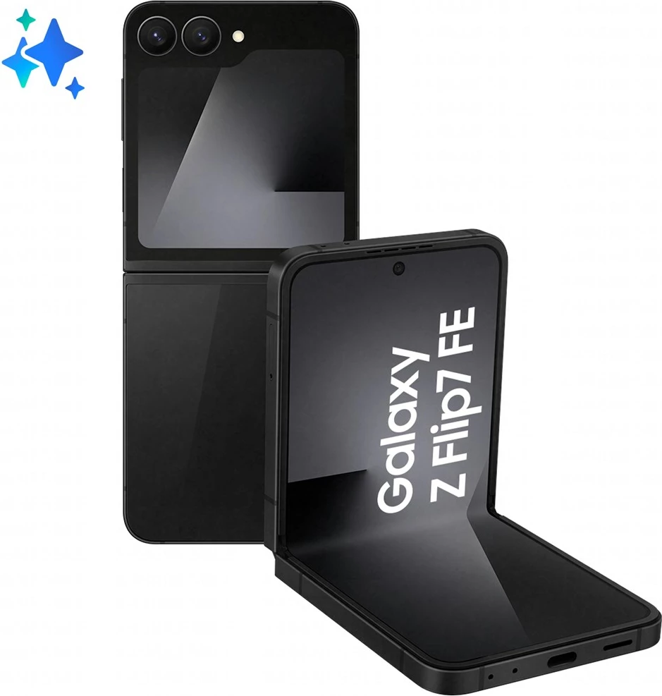 Celular Samsung Galaxy Z Flip7 FE, 6.7", 5G, 8 GB RAM, 256 GB, 4000 mAh, Zi