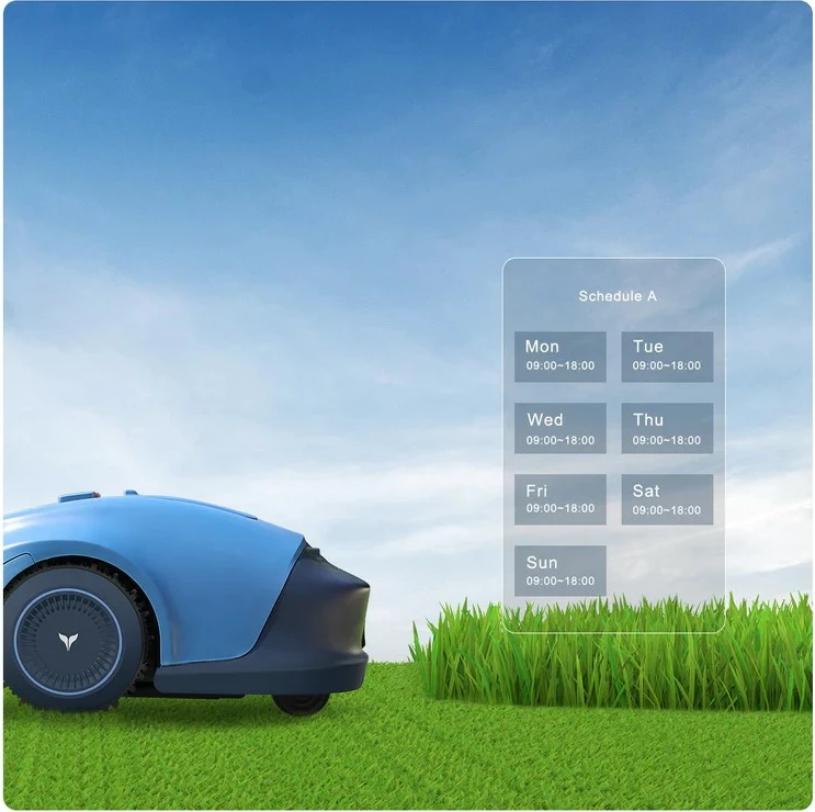 Kositëse bari robotike HOOKII Neomow S, WiFi, bateri 4400 mAh, IPX5, e kaltër/e zezë