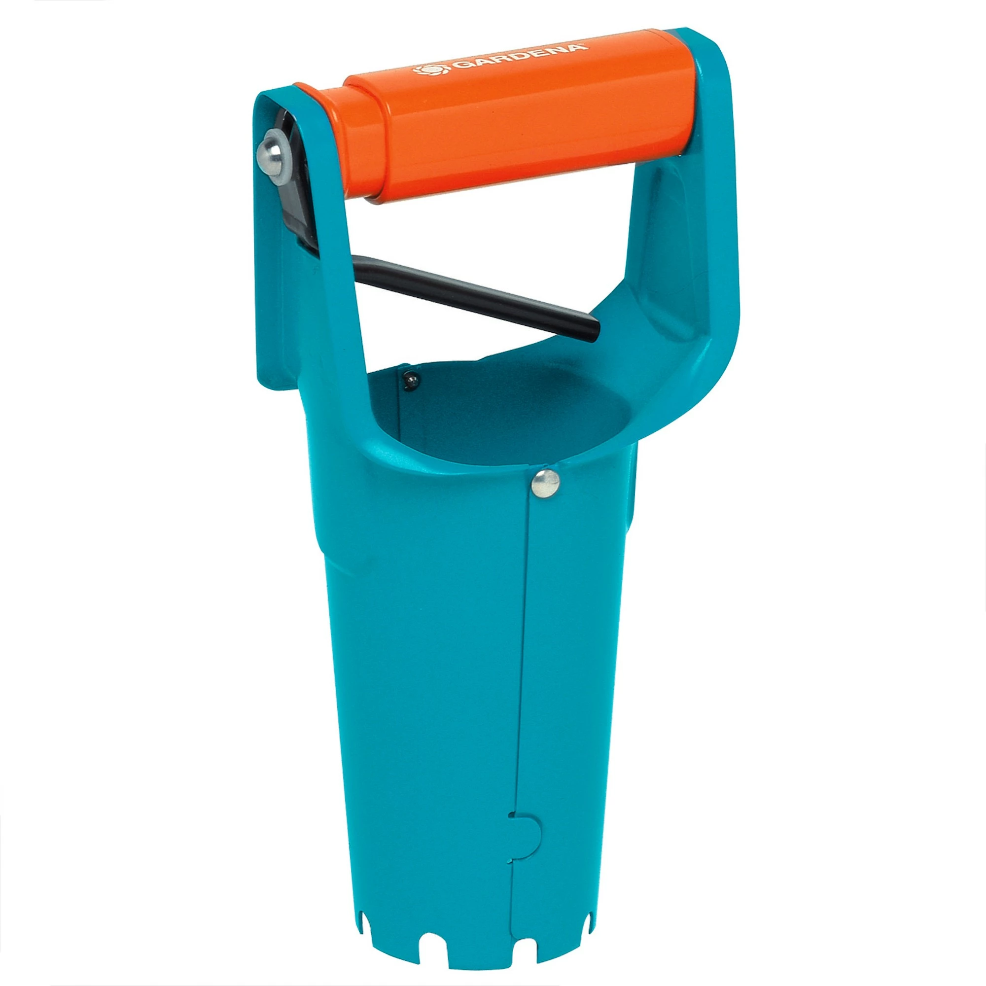 Mbjellës qepash GARDENA, Duroplast, çelik inox, kaltër/portokalli